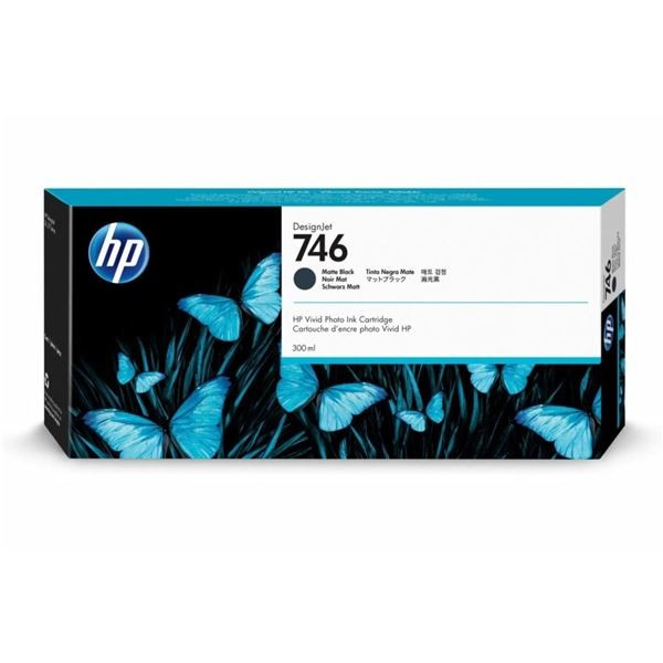 Cartridge HP P2V83A, č.746 -  matná čerň