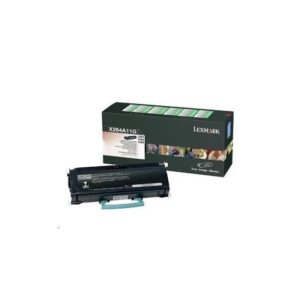 Toner Lexmark X264A11G, černý