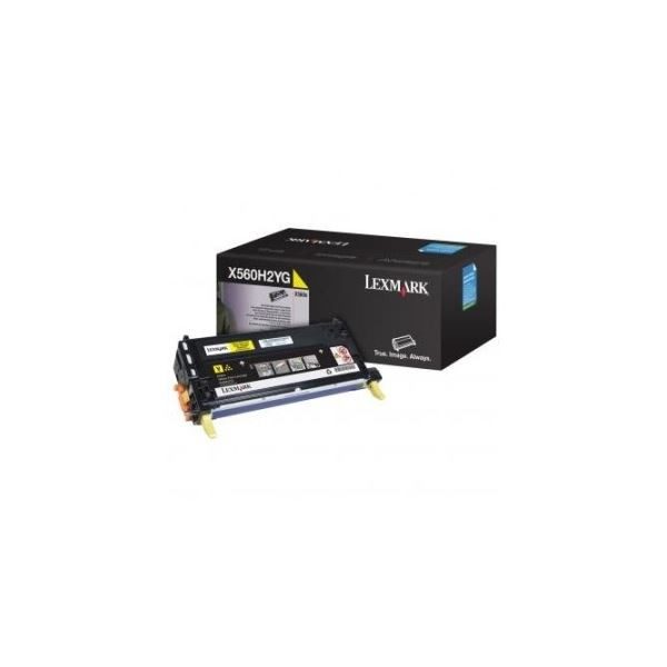 Toner Lexmark X560H2YG, žlutý