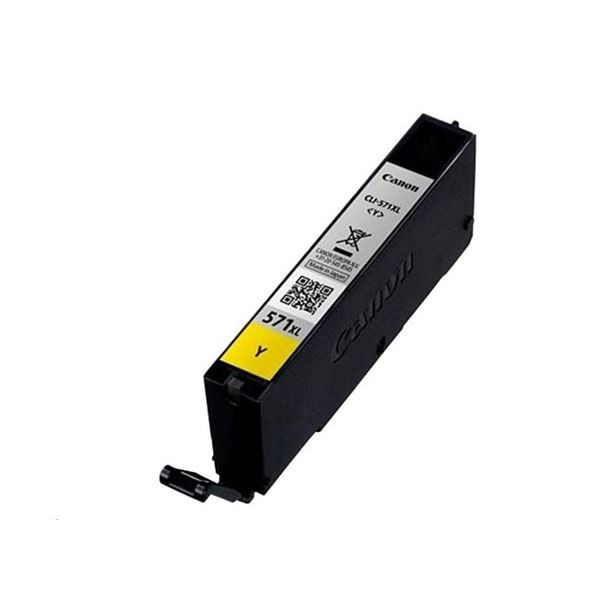 Inkoust Canon CLI-571XL Y, žlutý