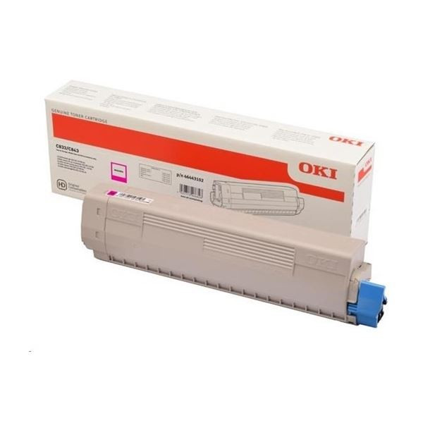 Toner OKI 46443102, purpurový