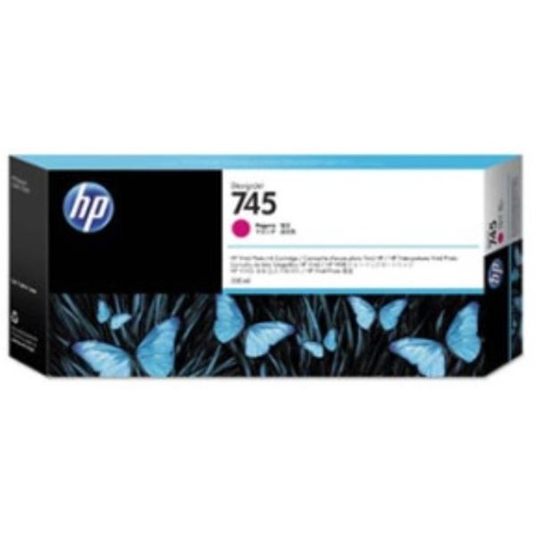 Inkoust HP F9K01A, purpurový