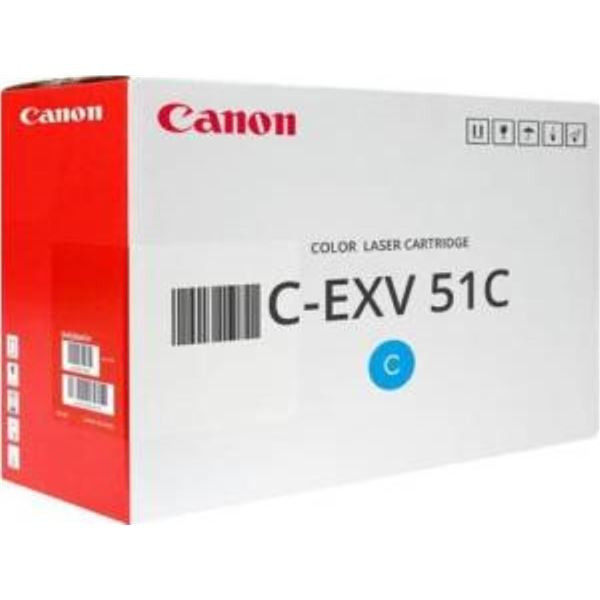Toner Canon C-EXV 51C, azurový