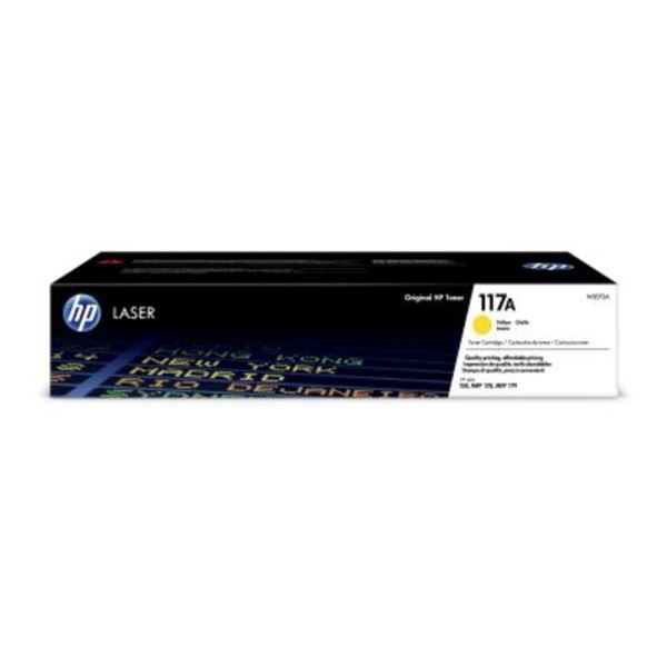 Toner HP 117A, W2072A, 700 str. , žlutý