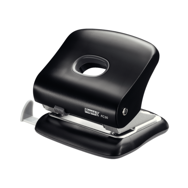 Rapid stolní děrovačka FC30, 30 listů, černá