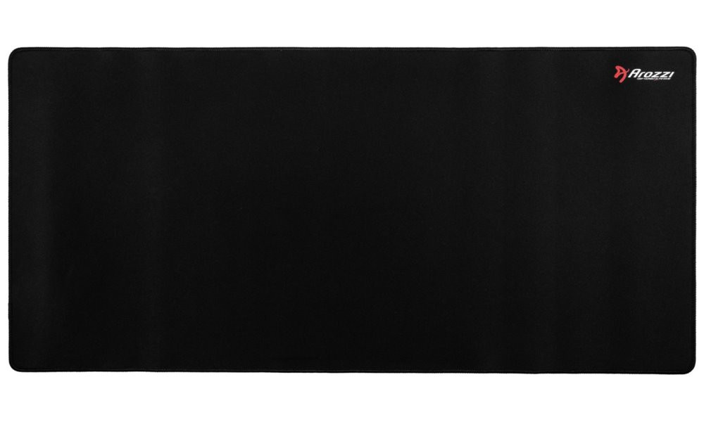 AROZZI ZONA Mousepad XL Pure Black/ XL podložka na stůl/ 900x420x4 mm/ voděodolná