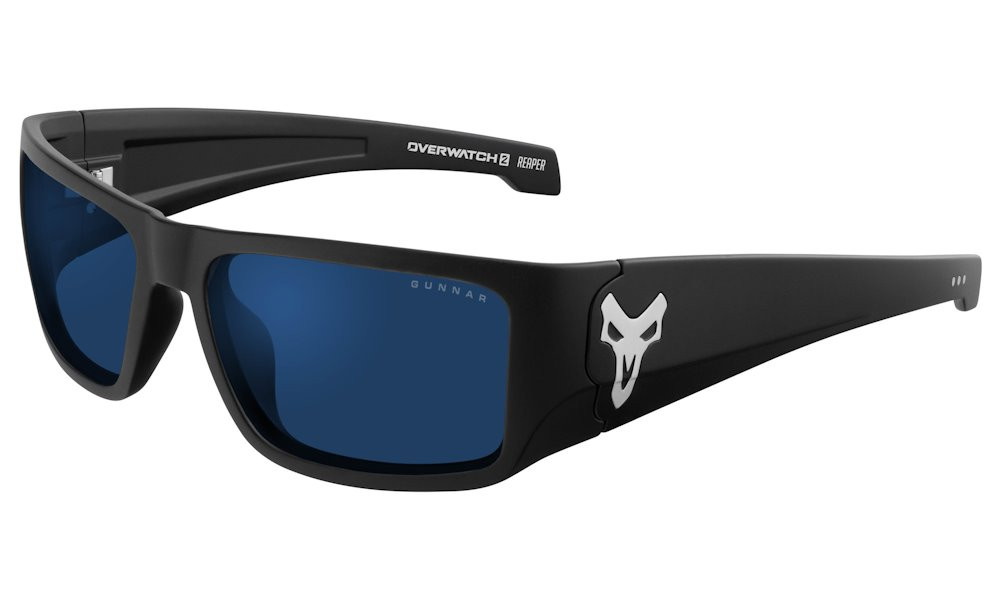 GUNNAR kancelářske/herní brýle OVERWATCH REAPER/Black ash  * sluneční  skla  * BLF 90 * Neutral focus