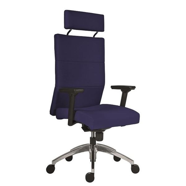 Kancelářské křeslo Vertika, modré