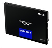 GOODRAM SSD CL100 Gen.3 480GB, SATA III, 2.5", (R:540/W:460MB/s)