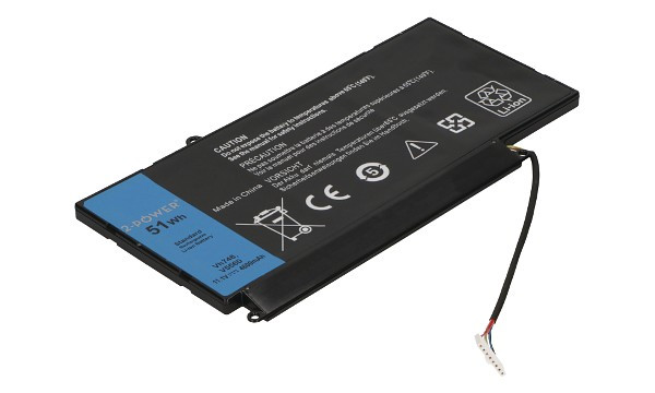 2-Power baterie pro pro Dell 6PHG8 Battery
