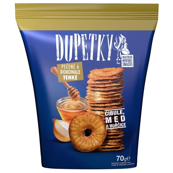 Dupetky Hořčice, med a cibulka, 70 g