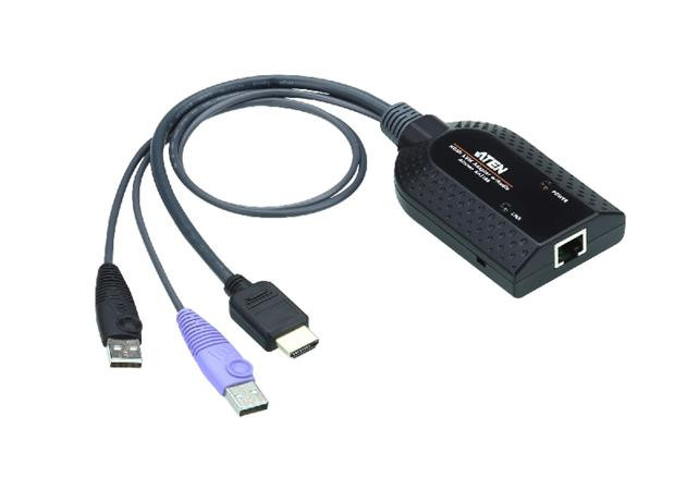 ATEN USB HDMI Virtual Media KVM Adapter Cable 