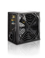 CRONO zdroj 500W, 85+, 14cm fan,  Gen.2, 4x SATA, aktivní PFC