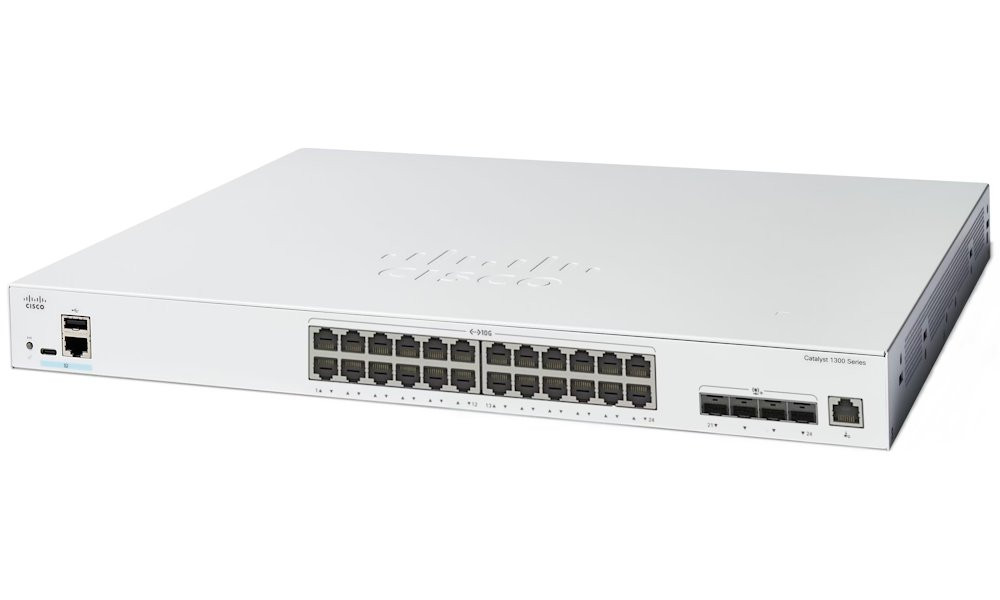 Cisco Catalyst 1300 24-port 10GE, 4x10G SFP+ Shared