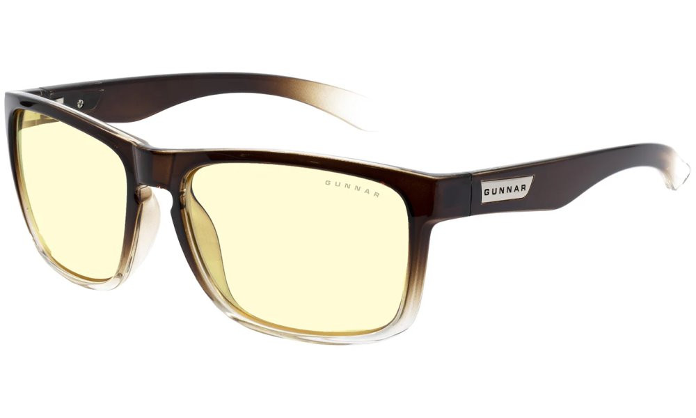 GUNNAR kancelářske/herní brýle  INTERCEPT LATTE/FADE jantarová skla BLF 65 GUNNAR focus