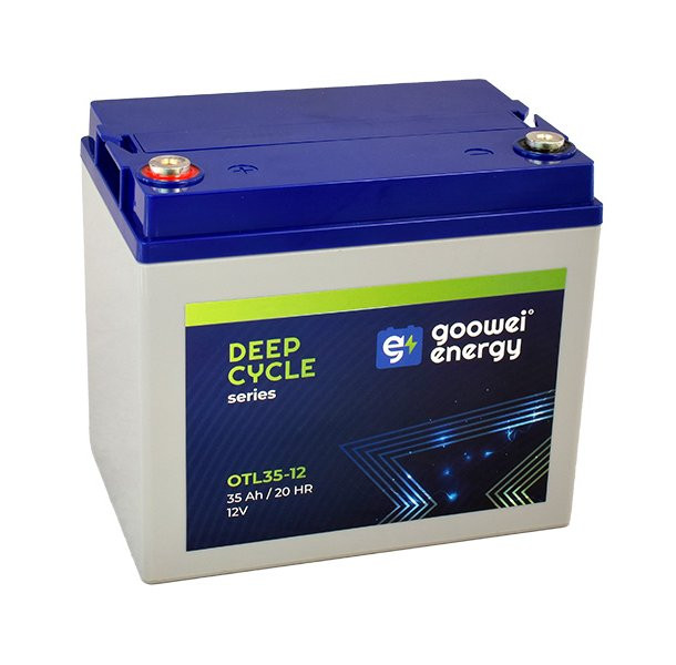 GOOWEI ENERGY Pb záložní akumulátor VRLA GEL 12V/35Ah (OTL35-12)