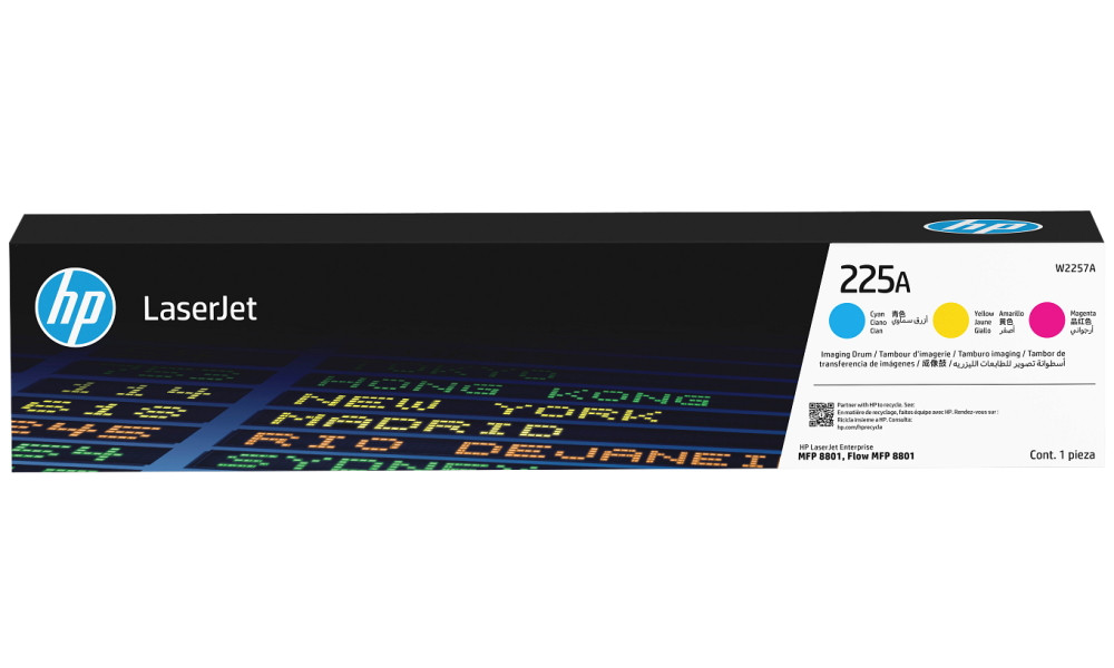 HP 225A tříbarevný originální HP LaserJet zobrazovací válec