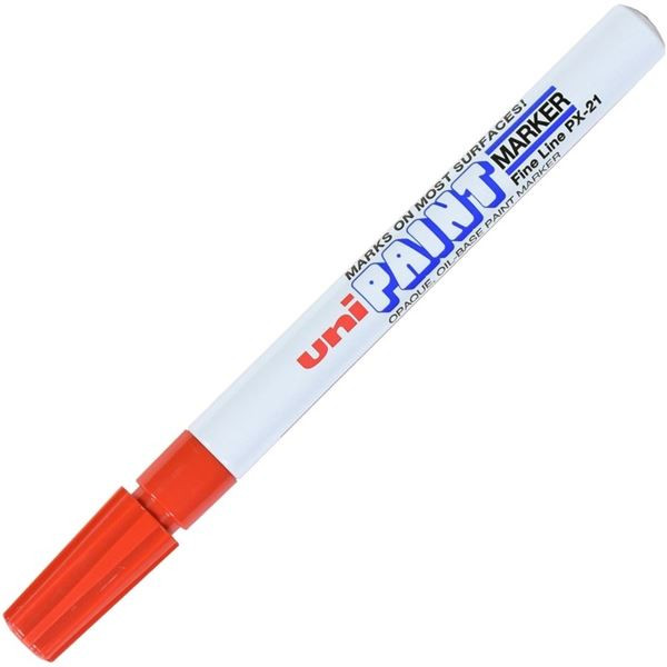 Lakový popisovač UNI PX-21, červený