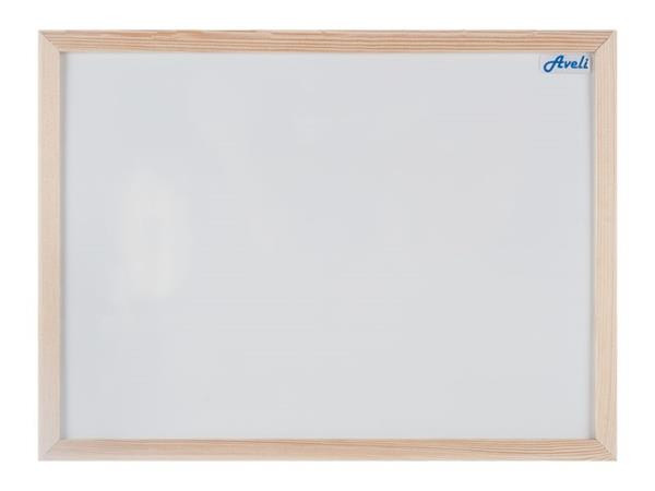 AVELI Magnetická tabule 40x60, dřevěný rám 