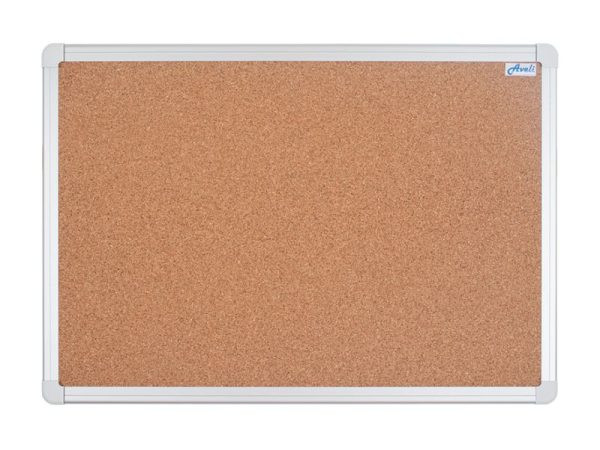 AVELI Korková nástěnka 180x90, hliníkový rám 