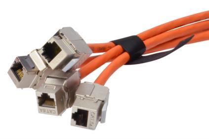 DIGITUS Páska na suchý zip, šířka 20 mm pro strukturovanou kabeláž, role 10 m, barva černá