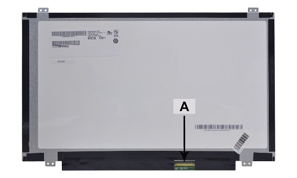 2-Power náhradní LCD panel pro notebook 14.0 WXGA HD 1366x768 LED matný 40pin