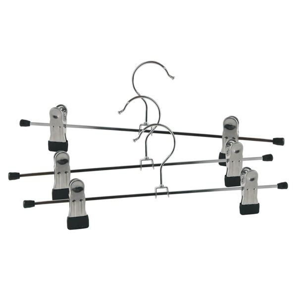 Ramínko kovové, s klipy - 3 ks v balení, stříbrné