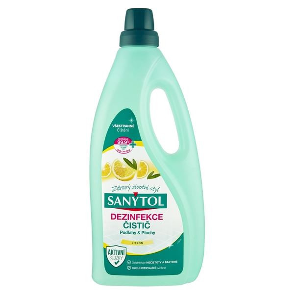 Dezinfekční čistič podlah Sanytol, citrus, 1 l
