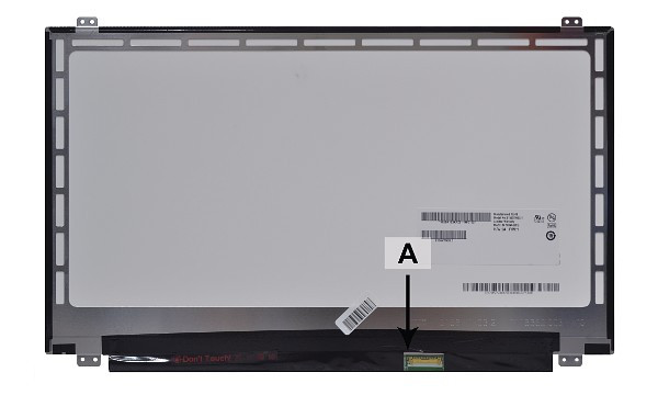 2-Power náhradní LCD panel pro notebook 15.6 WXGA 1366x768 HD LED matný 30pin