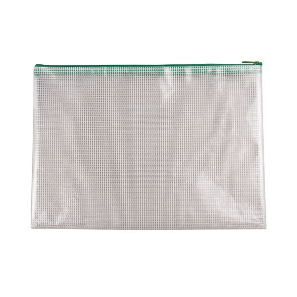 Zipová obálka Q-Connect A4, zelená