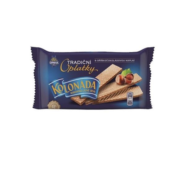 Oplatky Opavia Tradiční-Kolonáda, oříškočoko.,140g
