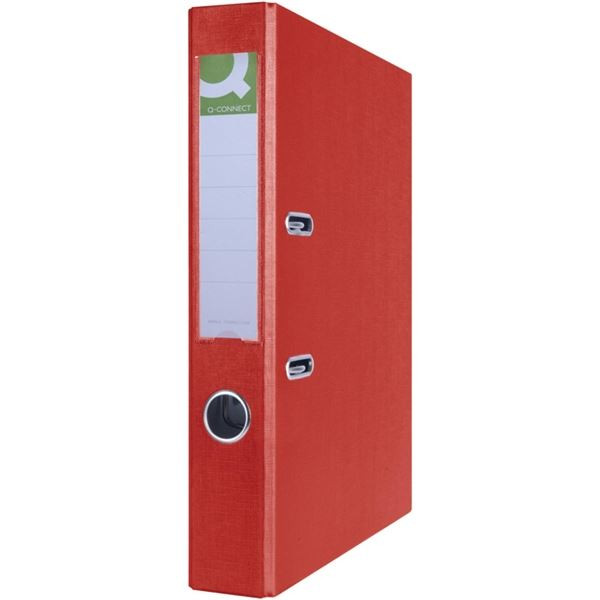 Pákový pořadač Q-Connect Hero - A4, 5 cm, červený