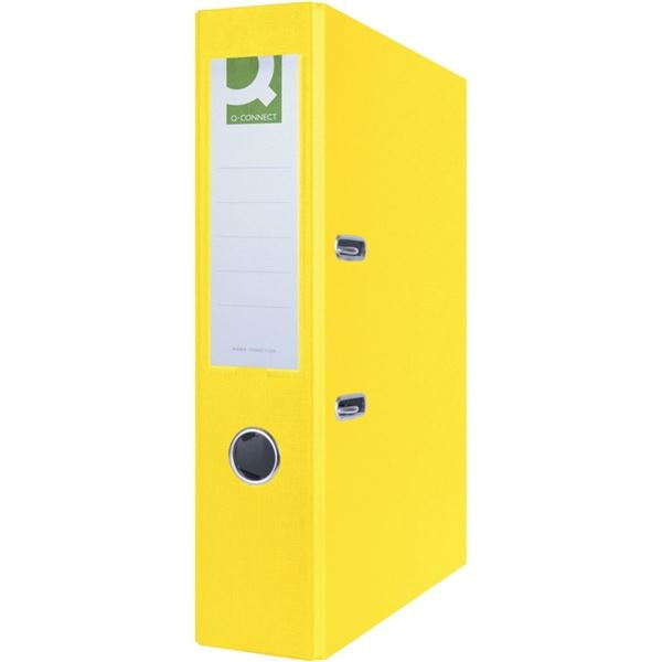 Pákový pořadač Q-Connect Hero - A4, 7,5 cm, žlutý
