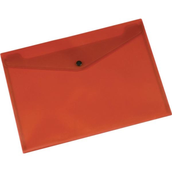 Zakládací pouzdro s drukem Q-Connect, A4,červené