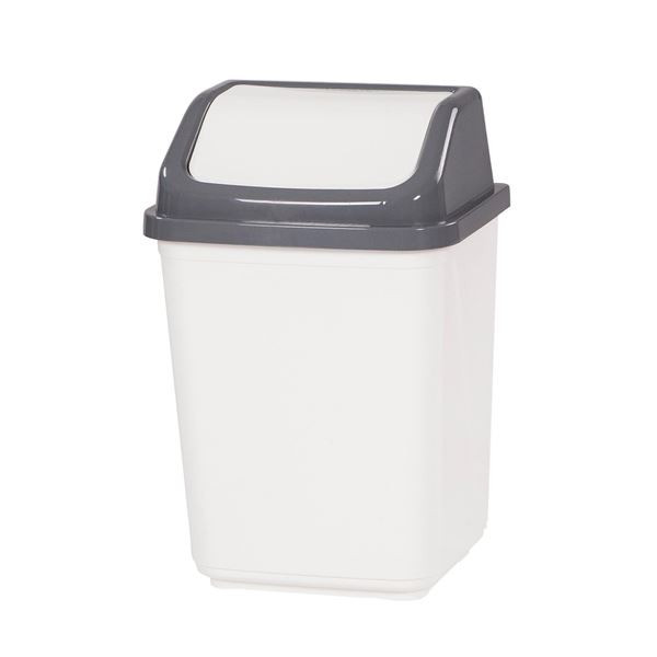 Odpadkový koš Q-Connect - 5 l, bílý