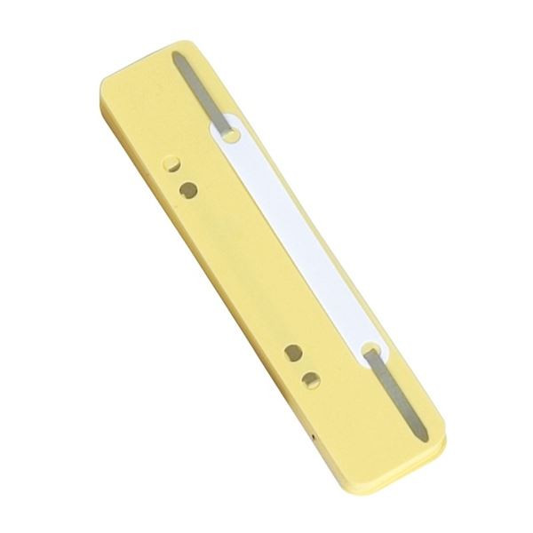 Úchytky do rychlovazače Q-Connect, žlutý, 25 ks