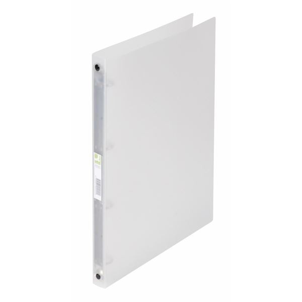 4krouž.pořadač Q-Connect - A4, 2,5cm, transparent.