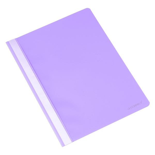 Plast.rychlovazače Q-Connect - A4, fialové, 25 ks