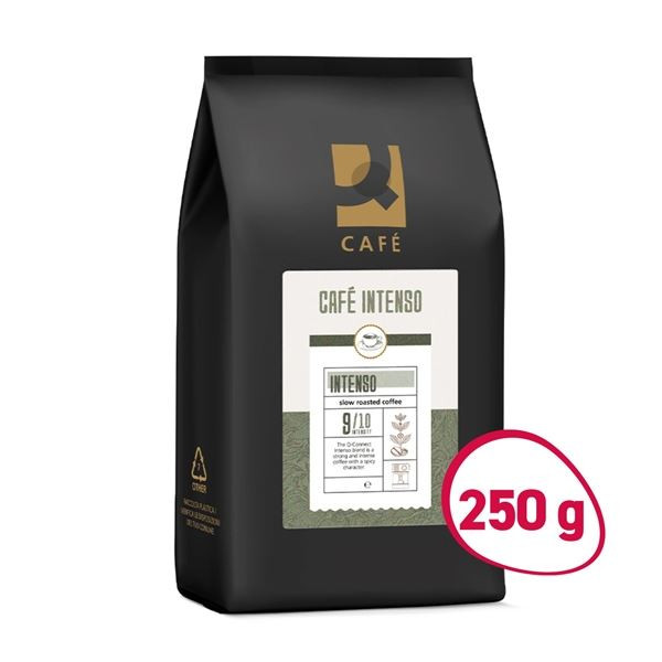 Zrnková káva Q-Café - Intenso, 250 g