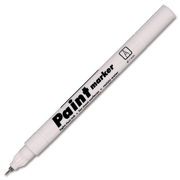 Lakový popisovač Centropen 9211, bílý