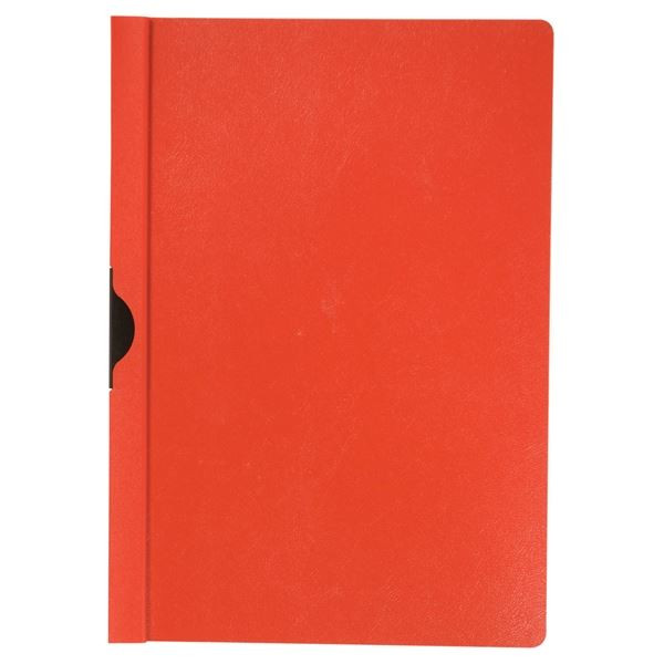 Zakl.desky klip Q-C-A4,kapac.60 listů,červ.,25 ks