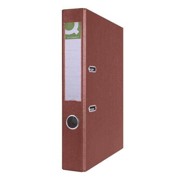 Pákový pořadač Q-Connect Hero - A4, 5 cm, vínový