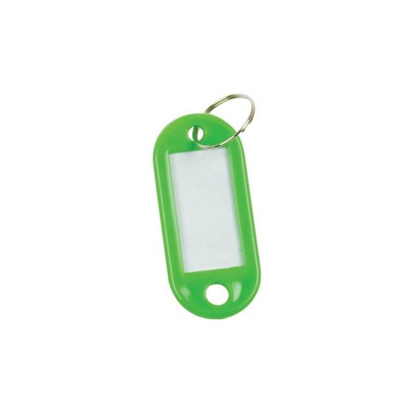 Visačka ke klíčům plastová Q-Connect, zelená