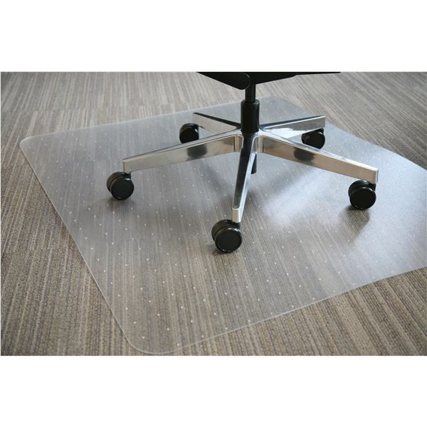 Podložka pod židli na koberce PETEX - recyklovaná,