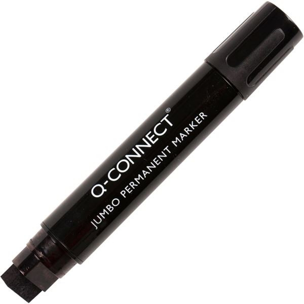 Permanentní popisovač Q-Connect JUMBO, černý