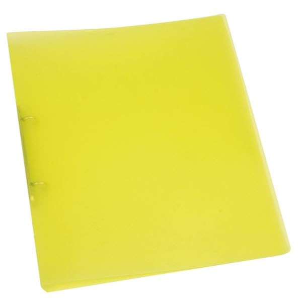 2krouž.pořadač Q-Connect - A4, 2,4 cm, žlutý, 1 ks