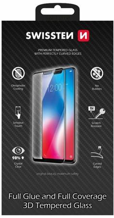 SWISSTEN OCHRANNÉ SKLO ULTRA DURABLE 3D APPLE IPHONE 7/8 ČERNÉ