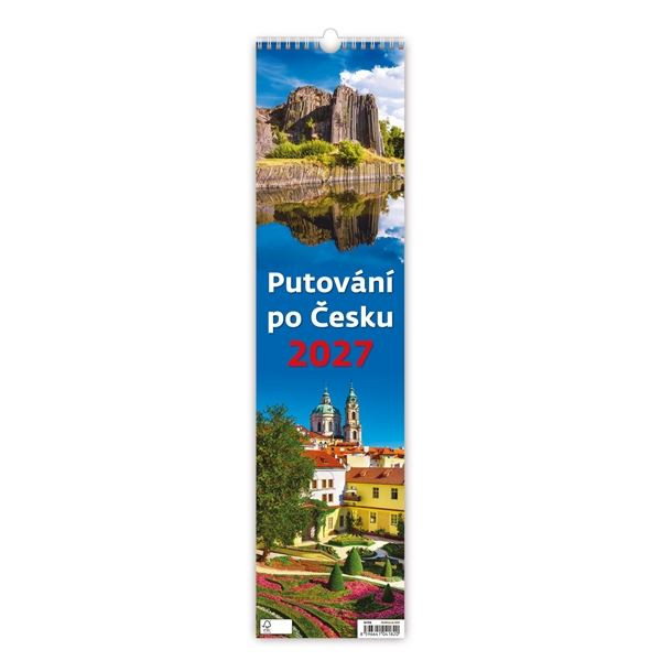 Nástěnný kalendář 2027 Putování po Česku