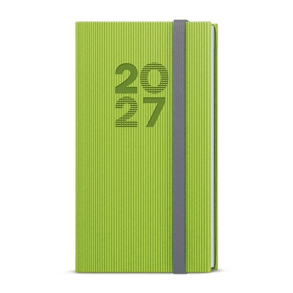 Týdenní kapesní diář 2027 Vigo - zelený