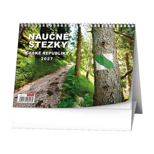 Stolní kalendář 2027 Naučné stezky ČR